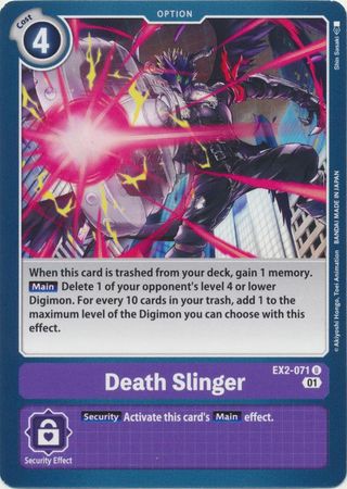 EX02-071 Death Slinger Uncommon