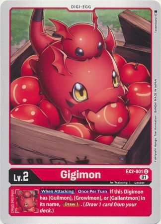 EX02-001 Gigimon Uncommon