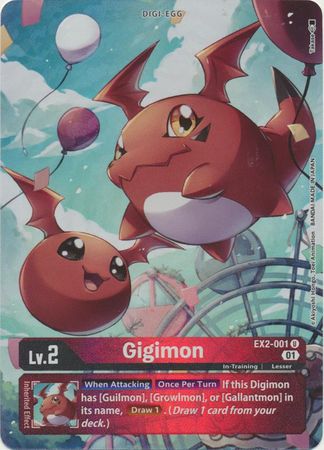 EX02-001 ALTERNATE ART Gigimon