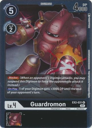 EX02-031 Guardromon Rare