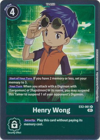 EX02-061 Henry Wong Rare