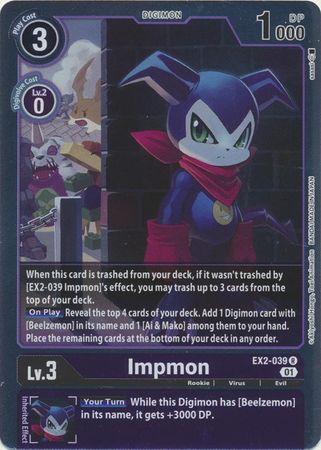 EX02-039 Impmon Rare