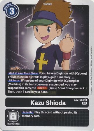 EX02-063 Kazu Shioda Uncommon