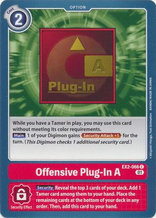 EX02-066 Offensive Plug-In A Common