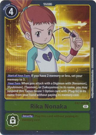 EX02-060 Rika Nonaka Rare