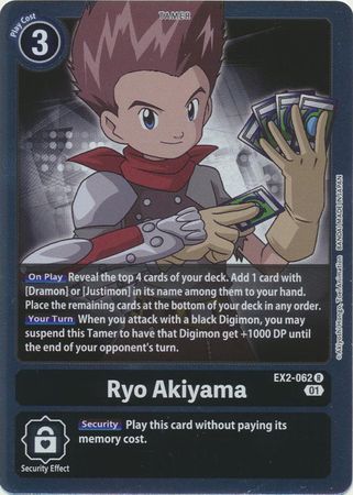 EX02-062 Ryo Akiyama Rare