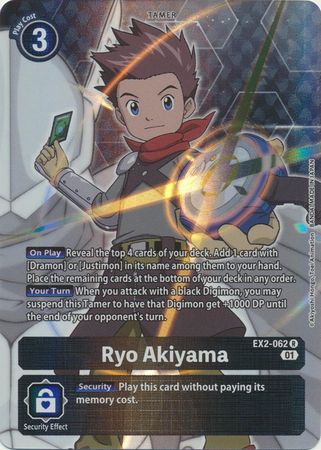 EX02-062 ALTERNATE ART Ryo Akiyama