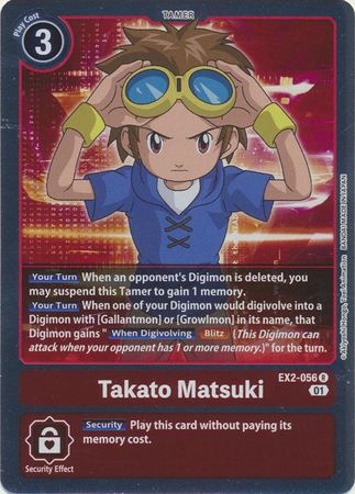 EX02-056 Takato Matsuki Rare