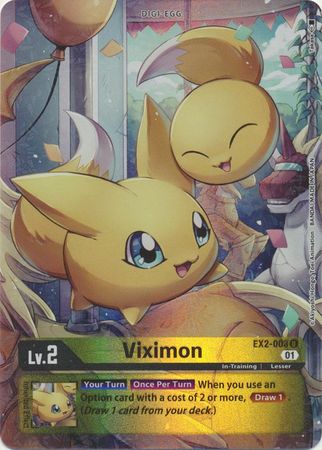 EX02-003 ALTERNATE ART Viximon