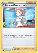 176/202 Pokemon Center Lady Trainer Uncommon Sword & Shield