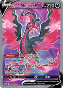 176/198 Galarian Moltres V Full Art Ultra Rare Chilling Reign Single Card
