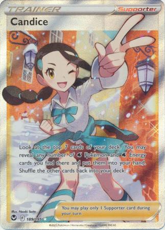 189/195 Candice Full Art Silver Tempest