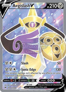 177/185 Aegislash V Full Art Ultra Rare Vivid Voltage Single Card