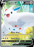 178/185 Togekiss V Full Art Ultra Rare Vivid Voltage Single Card