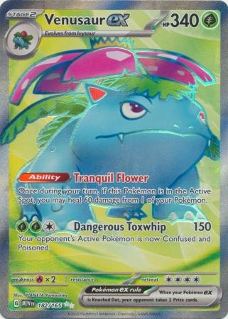 182/165 Venusaur EX Ultra Rare Scarlet & Violet 151