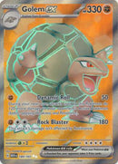 189/165 Golem EX Ultra Rare Scarlet & Violet 151