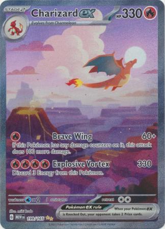 199/165 Charizard EX Special Illustration Rare Scarlet & Violet 151