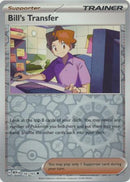 156/165 Bill's Transfer Uncommon Reverse Holo Scarlet & Violet 151