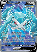 181/198 Metagross V Full Art Ultra Rare Chilling Reign Single Card