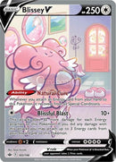 183/198 Blissey V Alternate Art Ultra Rare Chilling Reign Single Card