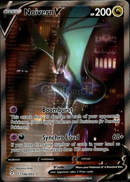 196/203 Noivern V Alternate Art Evolving Skies Single Card