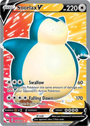 197/202 Snorlax V Full Art Ultra Rare Sword & Shield