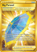 199/189 Big Parasol Gold Secret Rare Darkness Ablaze Single Card