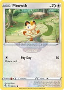 199/264 Meowth Common Fusion Strike Single Card