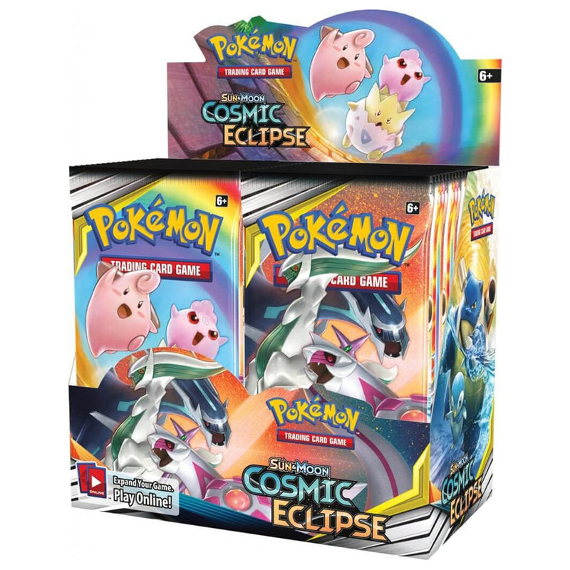 POKEMON TCG Cosmic Eclipse Booster Box Incl 36 Booster Packs