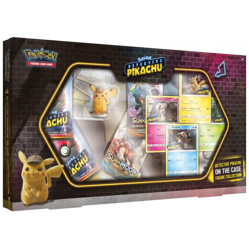 POKEMON TCG Detective Pikachu On The Case Figure Collection