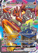 201/198 Blaziken Vmax Alternate Art Secret Rare Chilling Reign Single Card
