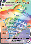 206/198 Sandaconda Vmax Hyper Rare Chilling Reign Single Card