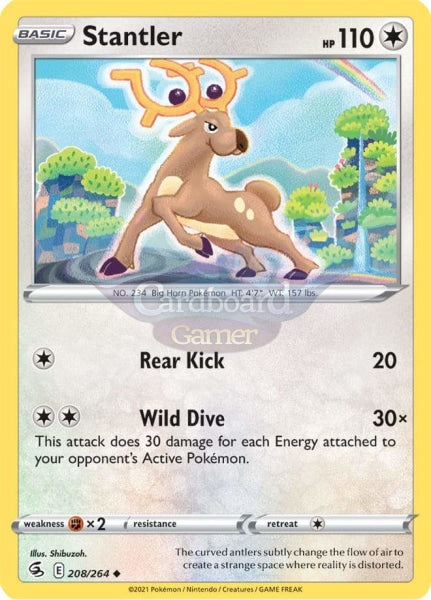 208/264 Stantler Uncommon Fusion Strike Single Card