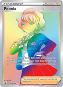 219/198 Peonia Hyper Rare Chilling Reign Single Card