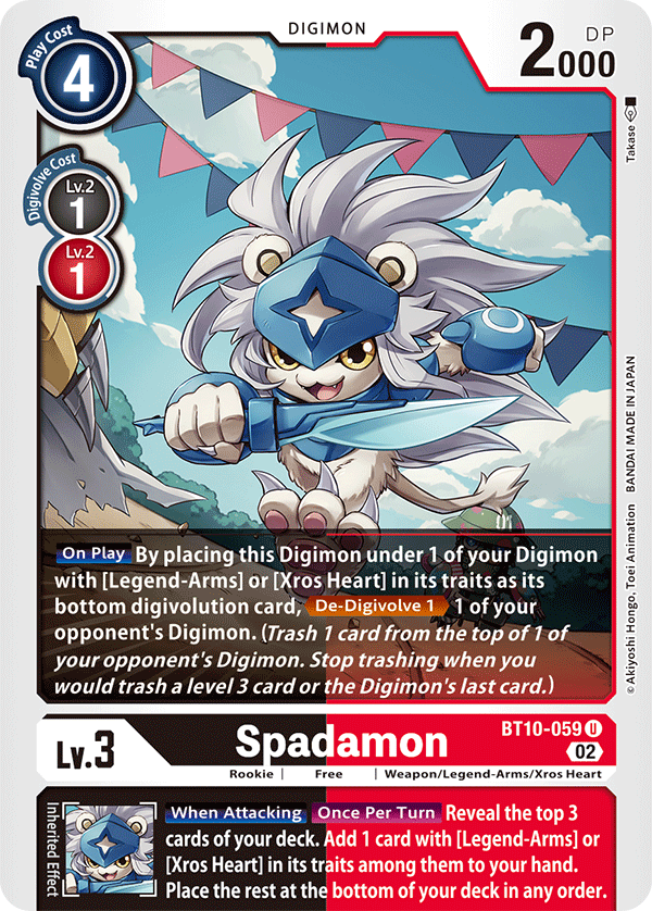 BT10-059 Spadamon Uncommon