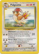22/102 Pidgeotto Rare Base Set Unlimited