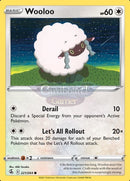 221/264 Wooloo Common Fusion Strike Single Card