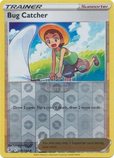 226/264 Bug Catcher Uncommon Reverse Holo Fusion Strike Single Card