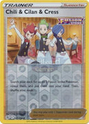 227/264 Chili & Cilan Cress Uncommon Reverse Holo Fusion Strike Single Card