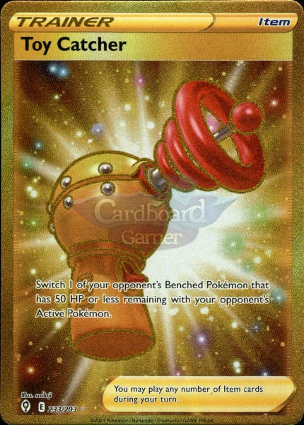 233/203 Toy Catcher Secret Rare Evolving Skies Single Card