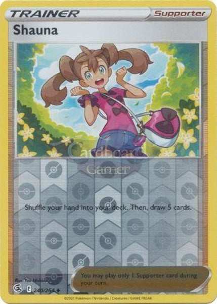 240/264 Shauna Uncommon Reverse Holo Fusion Strike Single Card