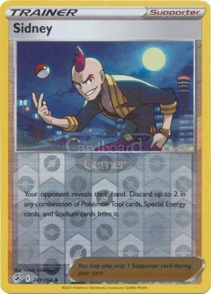 241/264 Sidney Uncommon Reverse Holo Fusion Strike Single Card