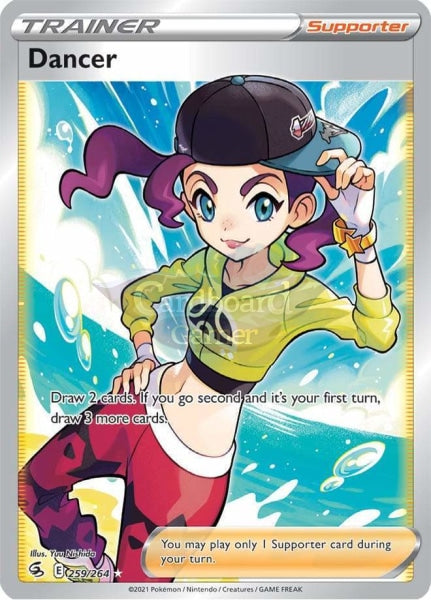 259/264 Dancer Full Art Fusion Strike Single Card