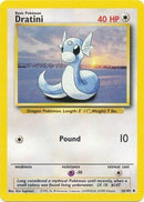 26/102 Dratini Uncommon Base Set Unlimited