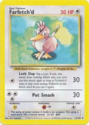 27/102 Farfetch'd Uncommon Base Set Unlimited