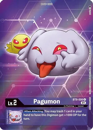 BT9-006 Pagumon Box Topper ALTERNATE ART