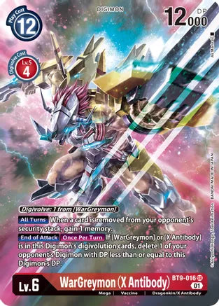 BT9-016 WarGreymon X Antibody ALTERNATE ART