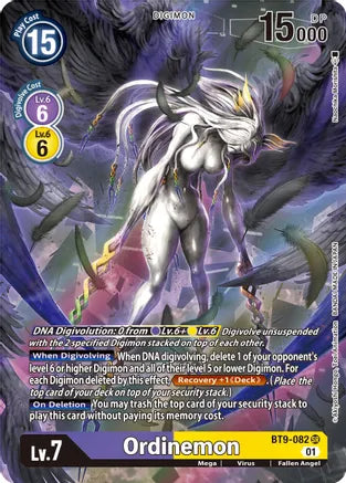 BT9-082 Ordinemon ALTERNATE ART