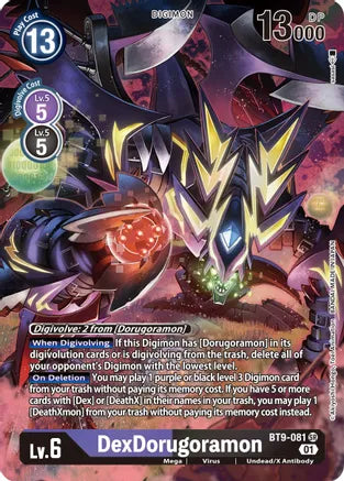 BT9-081 DexDorugoramon ALTERNATE ART