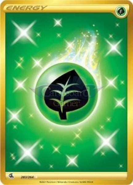 283/264 Grass Energy Secret Rare Fusion Strike Single Card